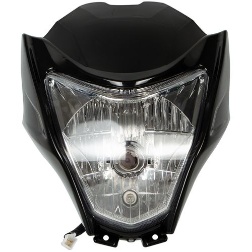 Carenaje Negro + Farola AKT TTR 125-150-180-200 RKJ Kit