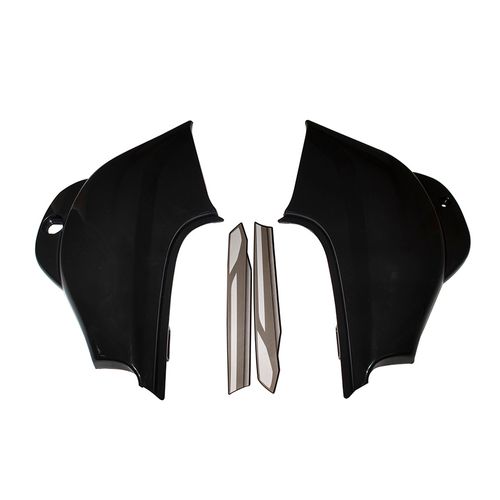 Tapas Laterales Negra Flexi Con Calcas Grises Boxer CT 100-KS-ES-CT 125 RKJ Kit