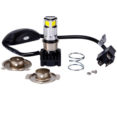 Luz Led De 30W Ac-Dc 9-18V 3000 Lumens Con Ventilador Base H4 (Triceta) Revo Und