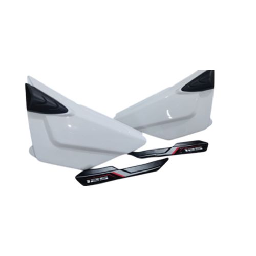 Tapas Laterales Blanca Flexi Con Calcas AK 125 NKD-NKDR-SLR RKJ Kit