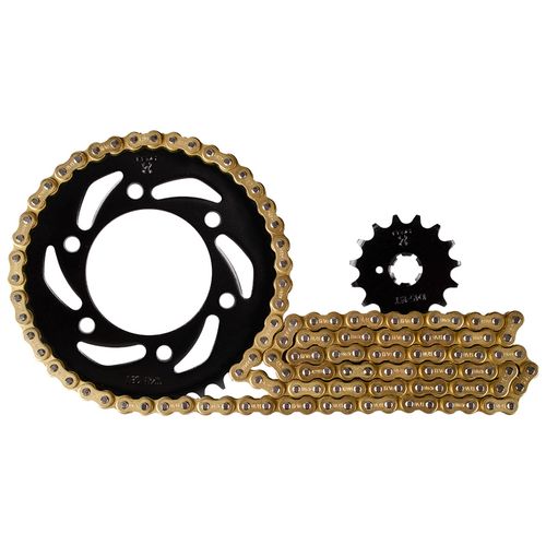 Kit de Arrastre Racing 16X38 (428h-132) FZ 16, FZ 2.0 (Freno de Banda Trasero) Revo Spider KitX3