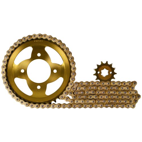 Kit Arrastre 13X44 4H (428h-132) Concavo Apache RTR 160 2V Revo Termico KitX3