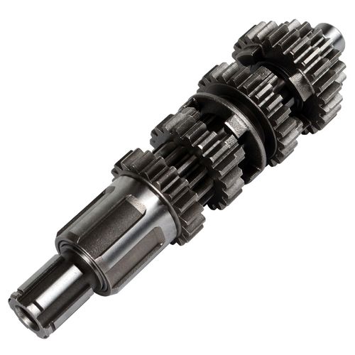 Eje Salida Con Piñones Akt 125 Ttr-125Ne-125 R3-Nkd3-Slr-Cr4 Genui Und