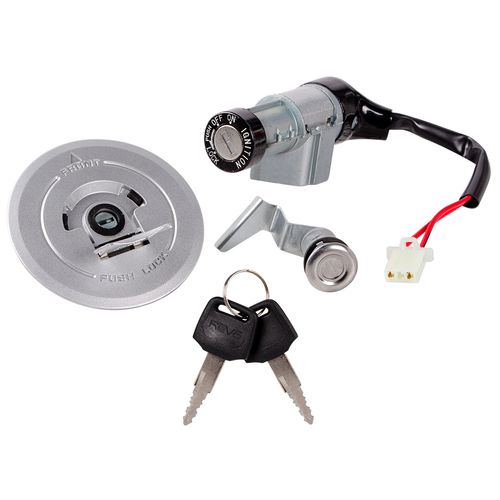 Switch Encendido+T Tanque+Un Seguro Cbf 150-Cb 150 Invicta-New Revo Kit