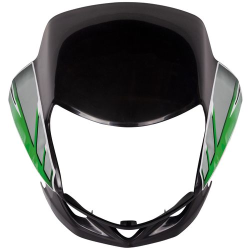 Carenaje Negro + Calca Verde Eco Deluxe RKJ Kit