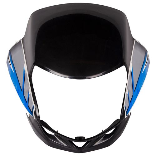 Carenaje Negro + Calca Azul Eco Deluxe RKJ Kit