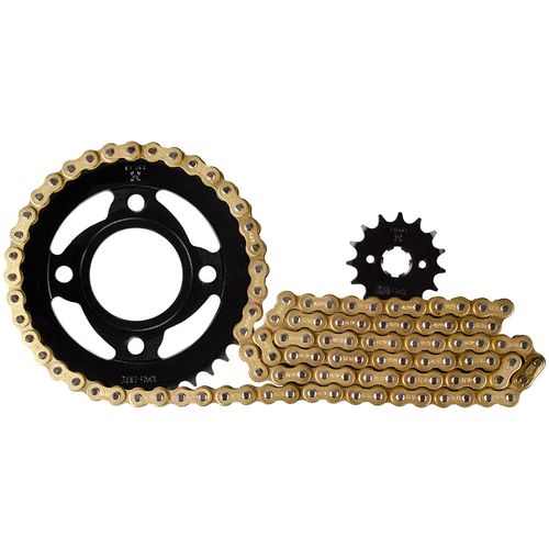 Kit Arrastre 14X38 (428h-118) AK 125 Sport-CG, AKT TT 125 MV Revo Spider KitX3