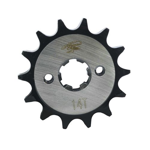 Piñon de Salida 14T (428) Boxer CT 100-Titanium, Platino 100 Revo Scorpion Und