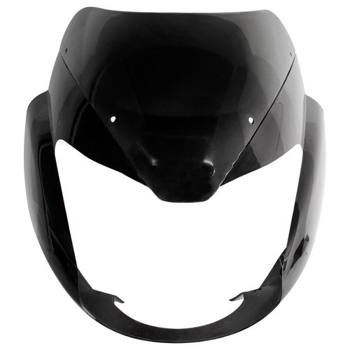 Carenaje Con Visera Negro Pulsar 180 Ug-Pulsar 200-220-V2009-Ii Genui Und