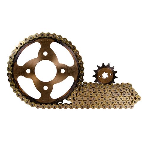 Kit Arrastre 14X38 4H (520h-110) Pulsar 180 UG-GT BSIV-200-220 Revo Termico KitX3