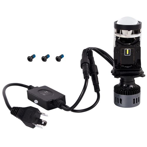 Luz Led De 36W Ac-Dc 12-24V 3600 Lumens Con Ventilador Base H4 (Triceta) Revo Und