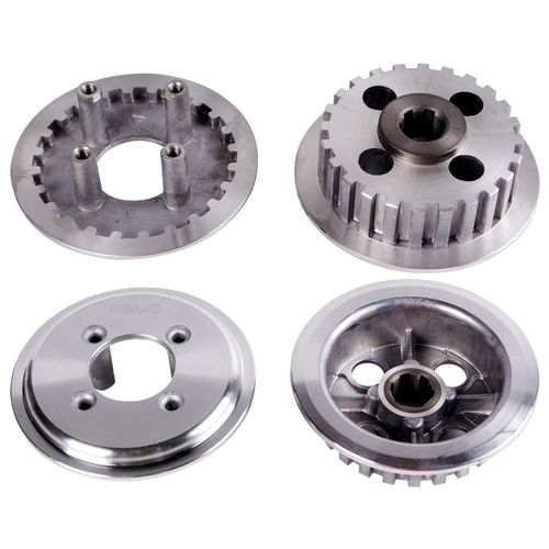 Porta Disco Y Porta Resortes De Clutch Akt 125Slr-Nkdr-Ttr-Evo Ne-Evo R3 Revo Kit