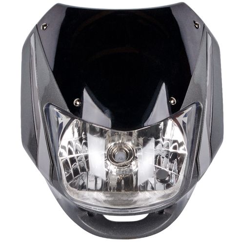 Carenaje Gris Titanium + Visor + Farola + Calca Gris Boxer CT 100-KS-ES RKJ Kit