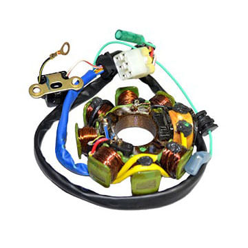 Stator Bobinas Discover 135 Supreme Original Varroc Und