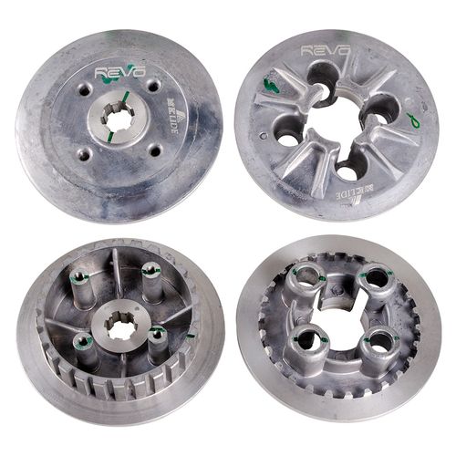 Porta Disco Y Porta Resortes De Clutch Hayate 110 Revo Kitx2