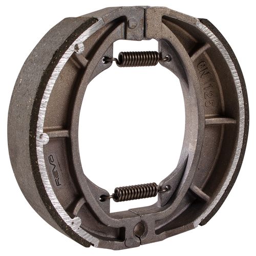 Bandas De Freno(130*28)mm Trasera GN 125-NOVA,GS 125, Gixxer 150, AK 125, EVO 150, RTX 150, CR4 125, TVS Sport 100 (Delantera) Revo