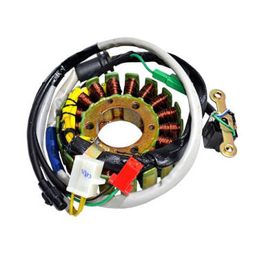Stator Bobinas Motocarro Torito 4S Original Varroc Unidad