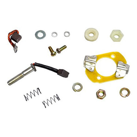 Escobillas Y Porta Escobillas Arranque Pulsar 180 Black-Ii-Ug-200 Original Varroc Kit